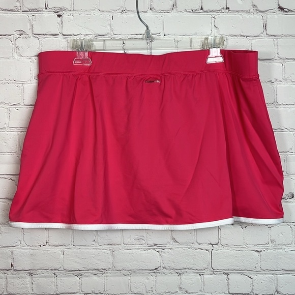 Adidas Climalite Pink and White Tennis Skort - Picture 4 of 11